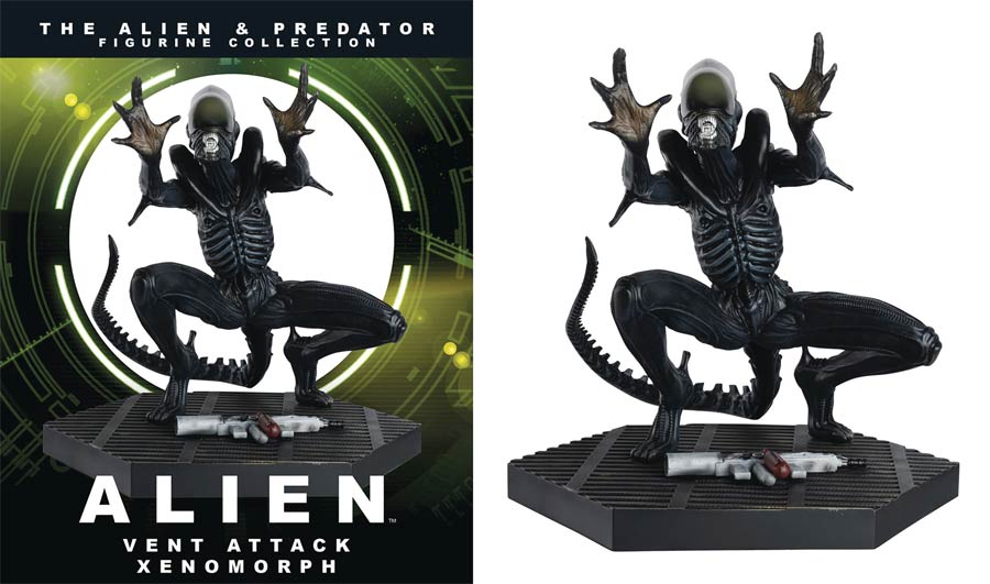 Alien & Predator Figurine Collection Mega Alien Xenomorph Vent Attack