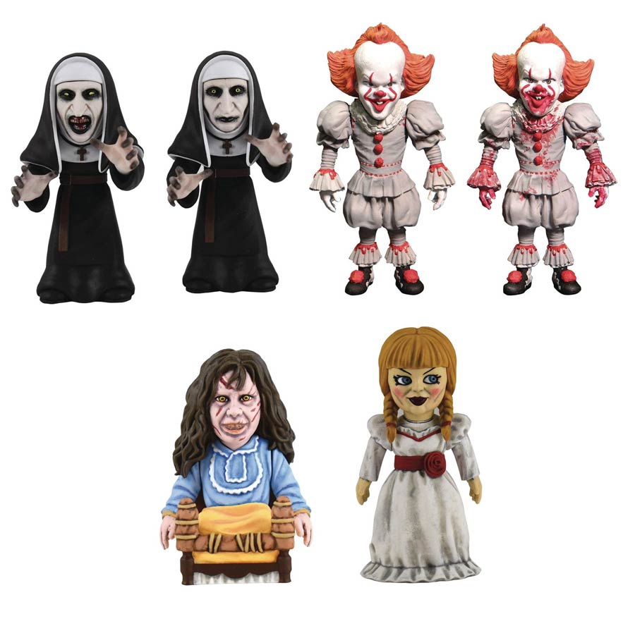 Horror D-Formz PVC Figurine Series 1 Blind Mystery Box Display