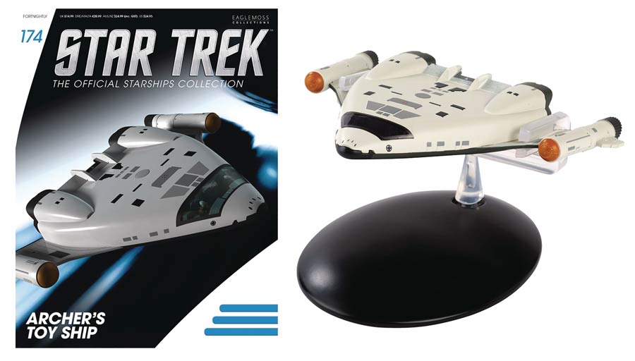 Star Trek Starships Figure Collection Magazine #174 Archers Toy Ship