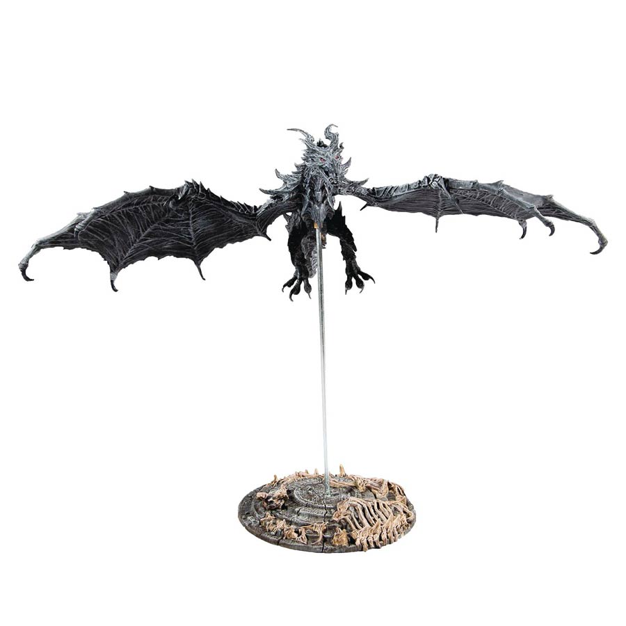 Elder Scrolls V Skyrim Alduin Deluxe Action Figure Box Set Case