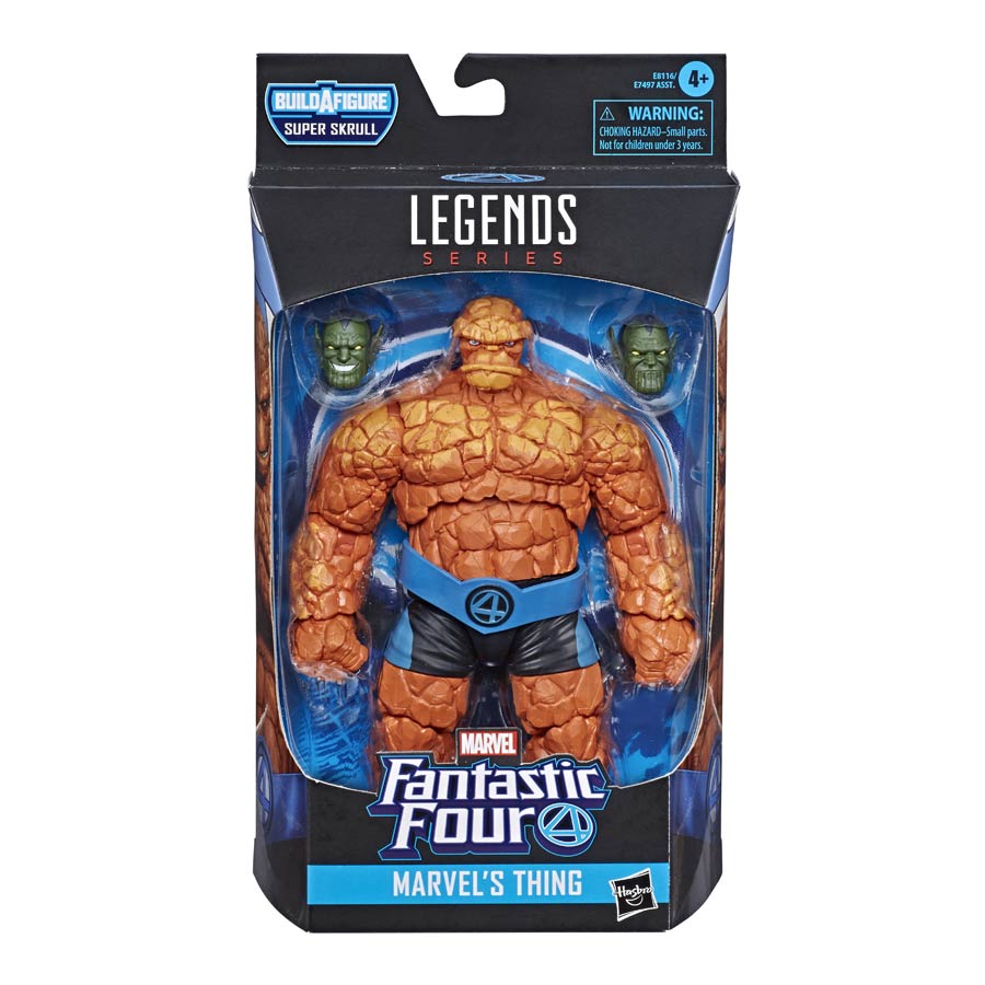 Fantastic Four Legends Thing 6-Inch Action Figure Case