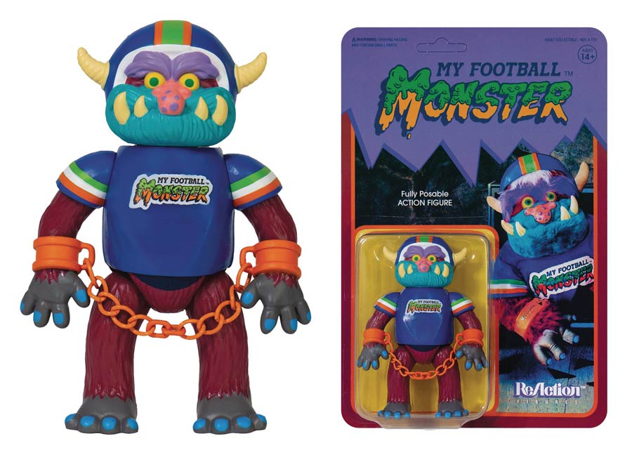 My Pet Monster ReAction Figure - Football Monster