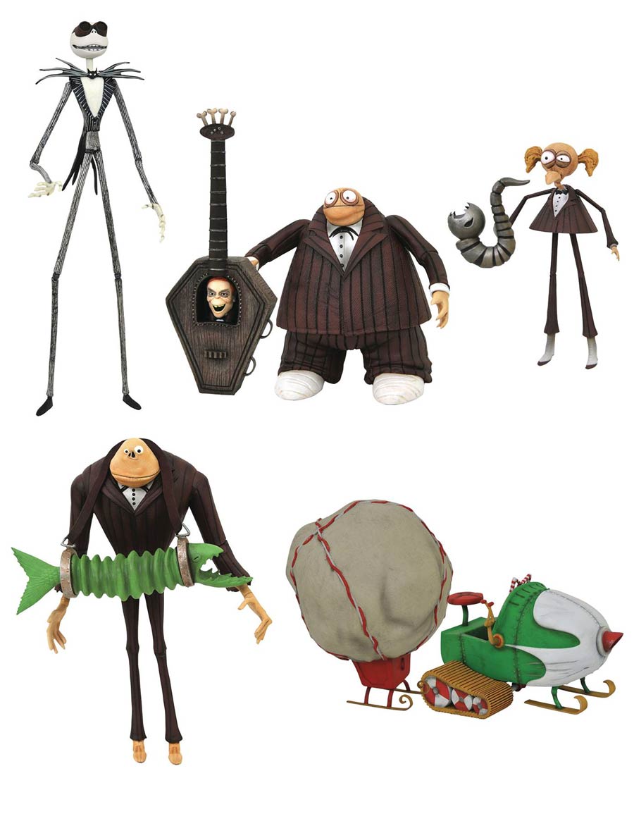 Nightmare Before Christmas Select Series 9 Action Figure Assortment Case