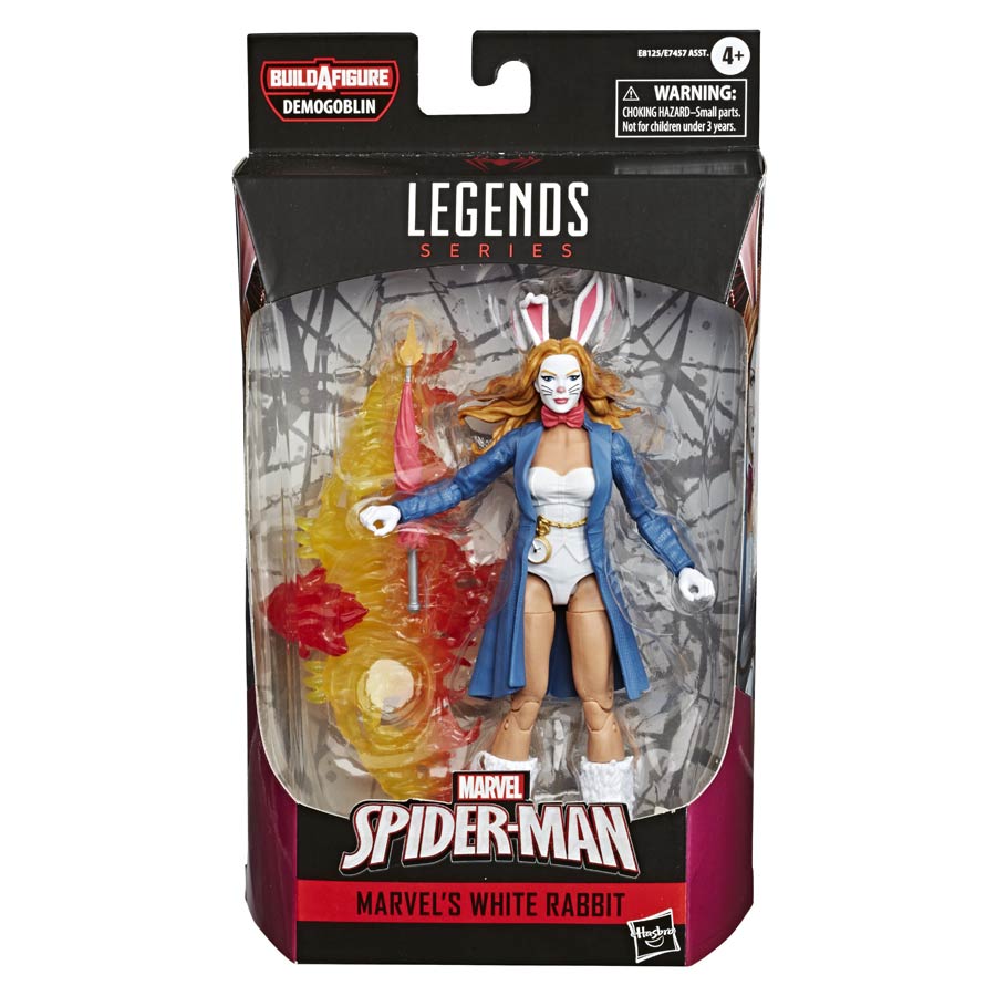 Spider-Man Legends White Rabbit 6-Inch Action Figure Case
