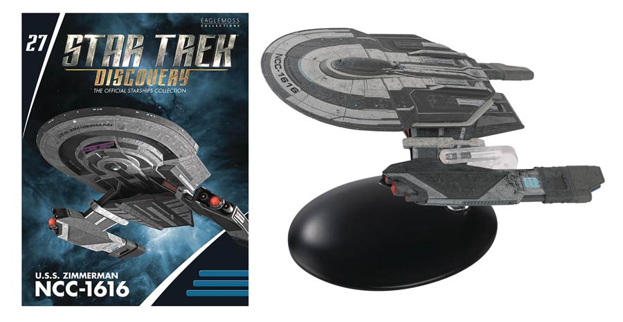 Star Trek Discovery Figurine Collection Magazine #27 USS Zimmerman NCC-1616