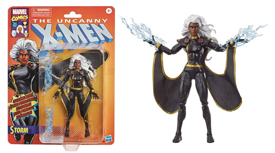 X-Men Legends Storm Retro Variant 6-Inch Action Figure Case