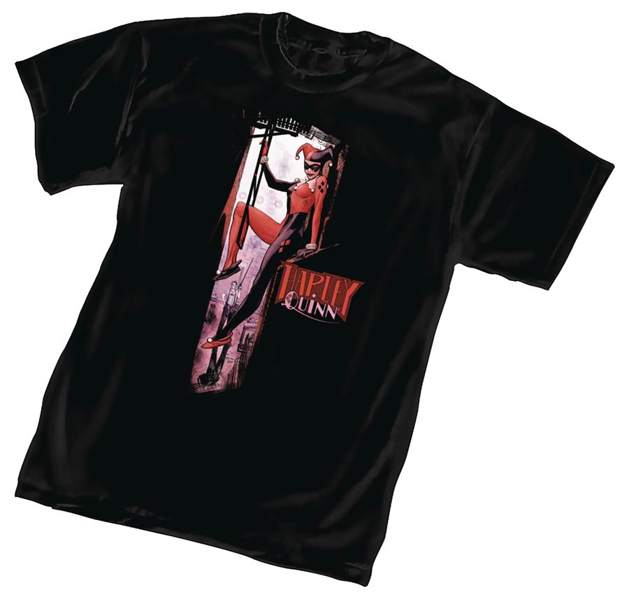 Harley Quinn Wallflower T-Shirt Large