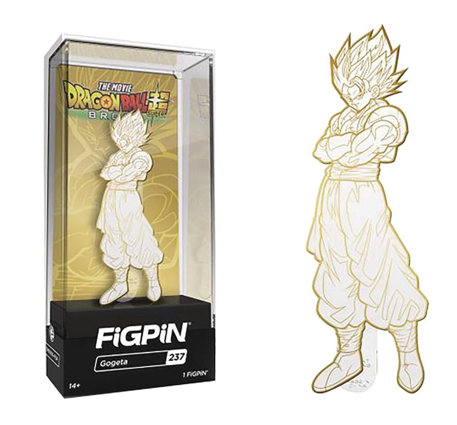 FigPin Dragon Ball Super Broly Pin - Gogeta White & Gold