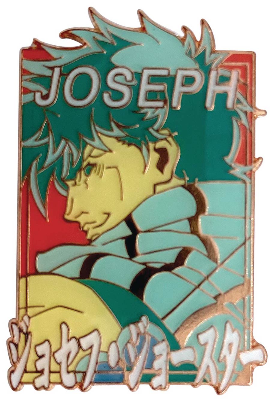 JoJos Bizarre Adventure Pastel Pin - Joseph