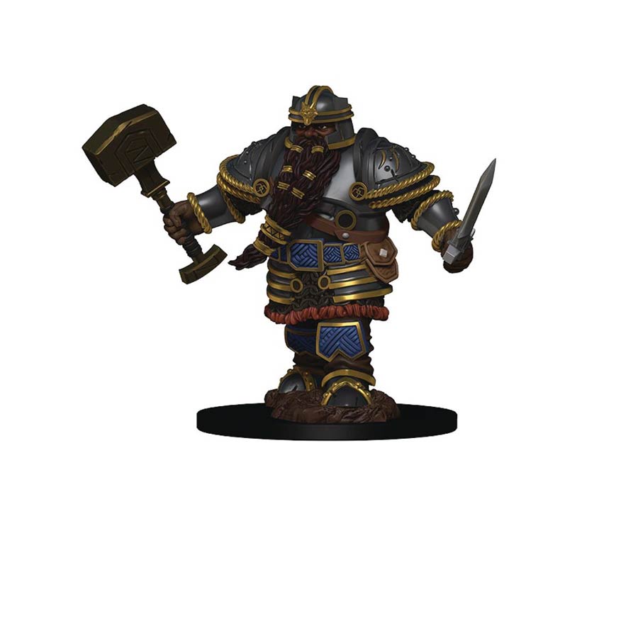 Dungeons & Dragons Icons Of The Realms Premium Figure - Dwarf Male Fighter