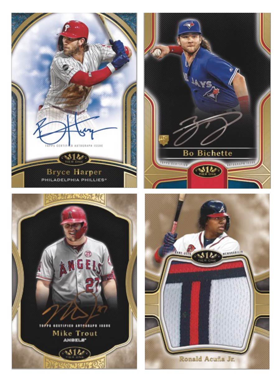 Topps 2020 Tier One Baseball Trading Cards Box
