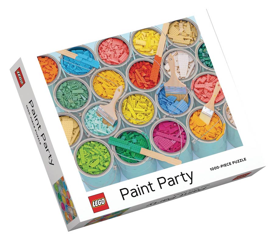 Lego Paint Party 1000-Piece Jigsaw Puzzle