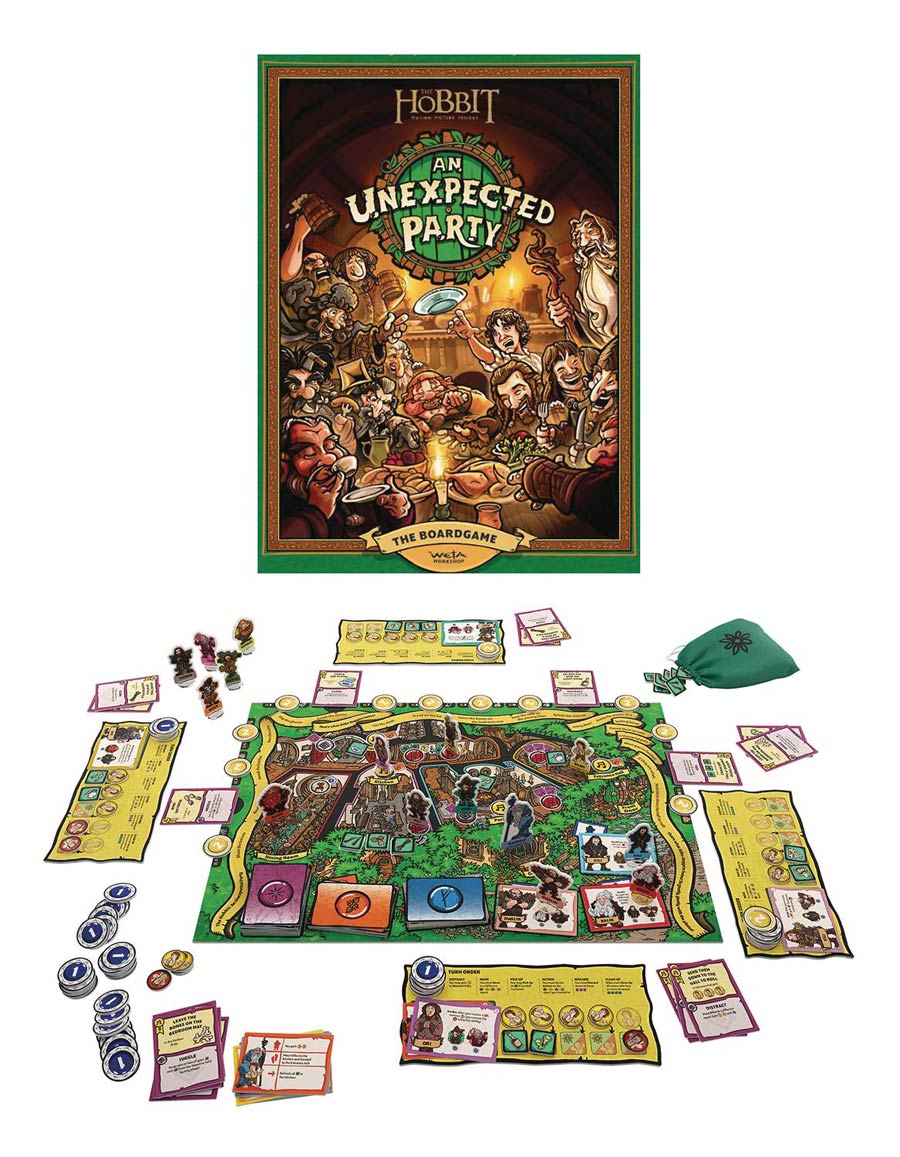 Hobbit An Unexpected Party Board Game