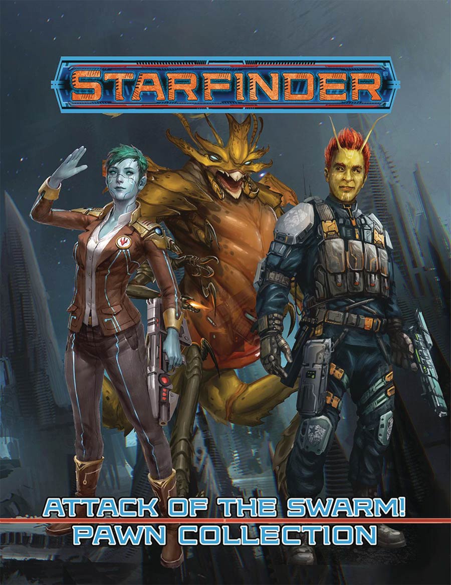 Starfinder Pawns Attack Of The Swarm Pawn Collection