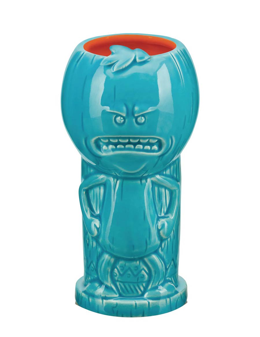 Rick And Morty Geeki Tiki Ceramic Mug - Mr Meeseeks