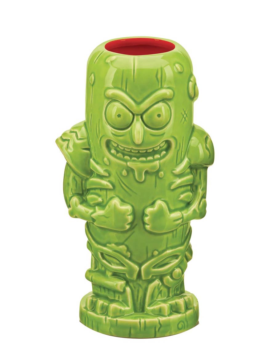 Rick And Morty Geeki Tiki Ceramic Mug - Pickle Rick