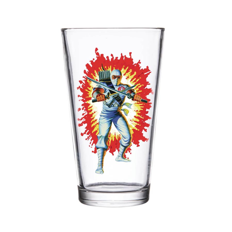 Super 7 GI Joe Pint Glass - Storm Shadow