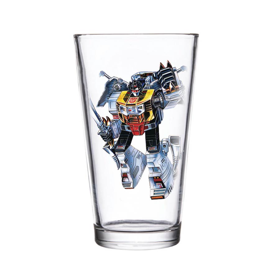 Super 7 Transformers Pint Glass - Grimlock