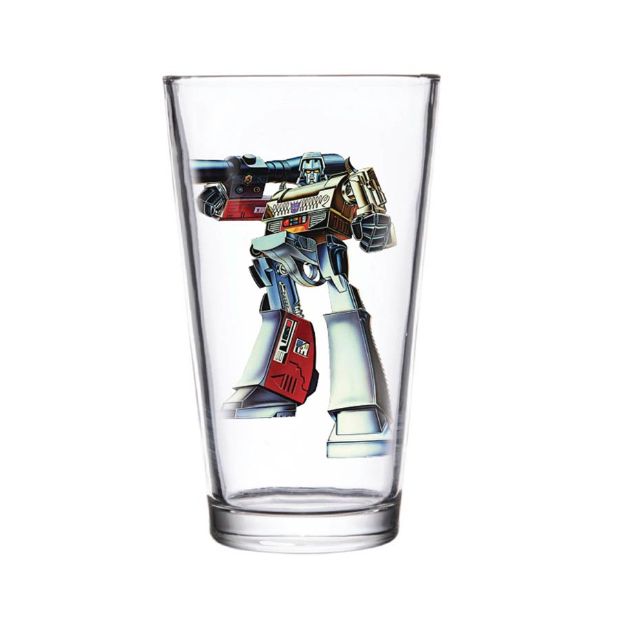 Super 7 Transformers Pint Glass - Megatron