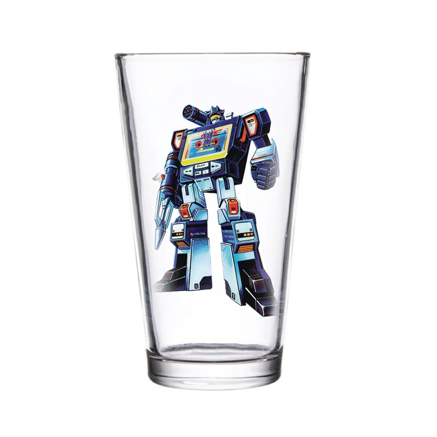 Super 7 Transformers Pint Glass - Soundwave