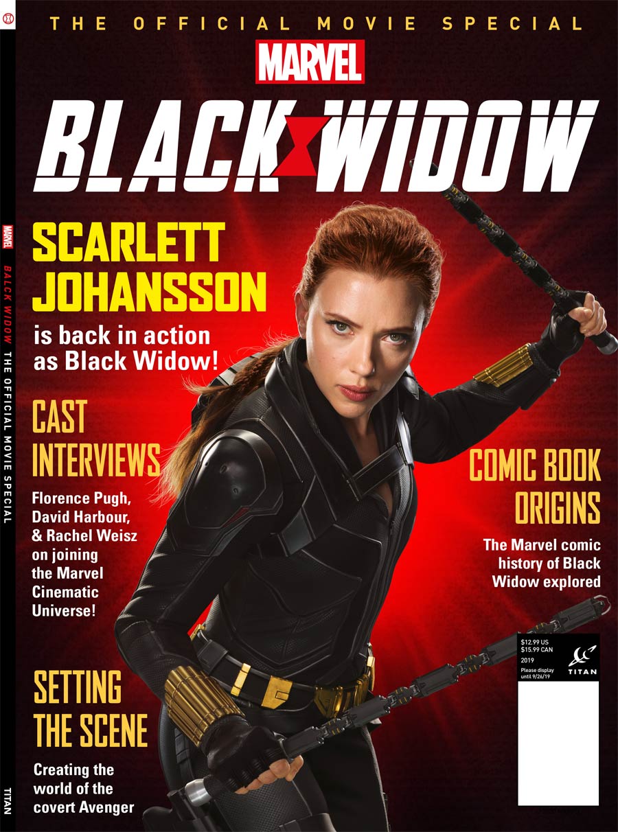 Black Widow Official Movie Special Newsstand Edition
