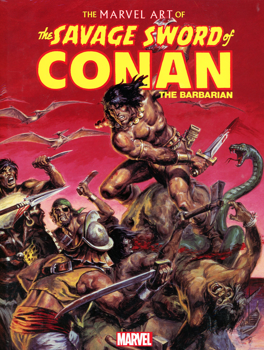 Marvel Art Of Savage Sword Of Conan HC
