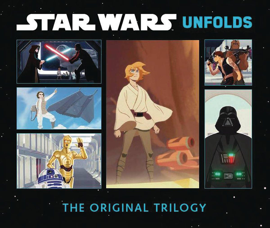 Star Wars Unfolds Original Trilogy HC