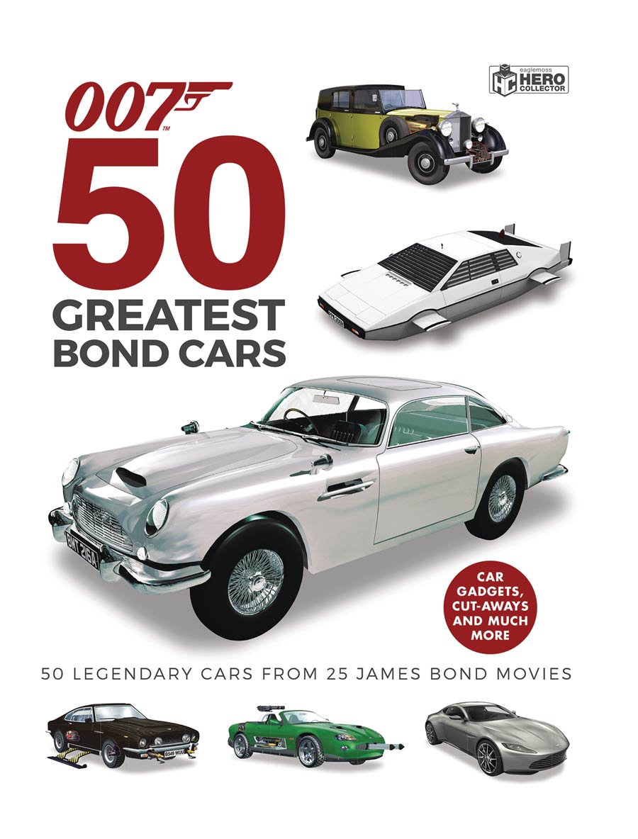 007 50 Greatest Bond Cars HC