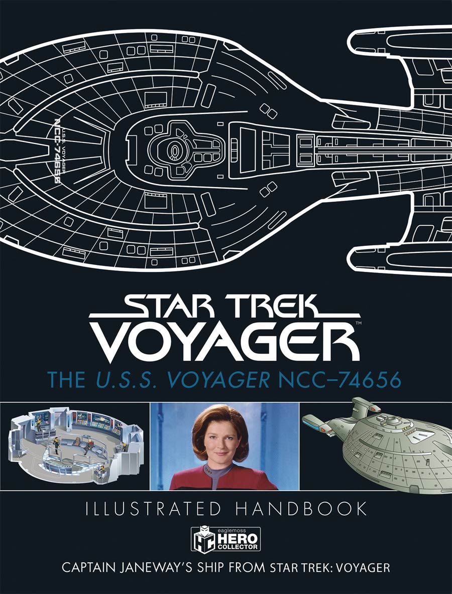 Star Trek USS Voyager NCC-74656 Illustrated Handbook HC