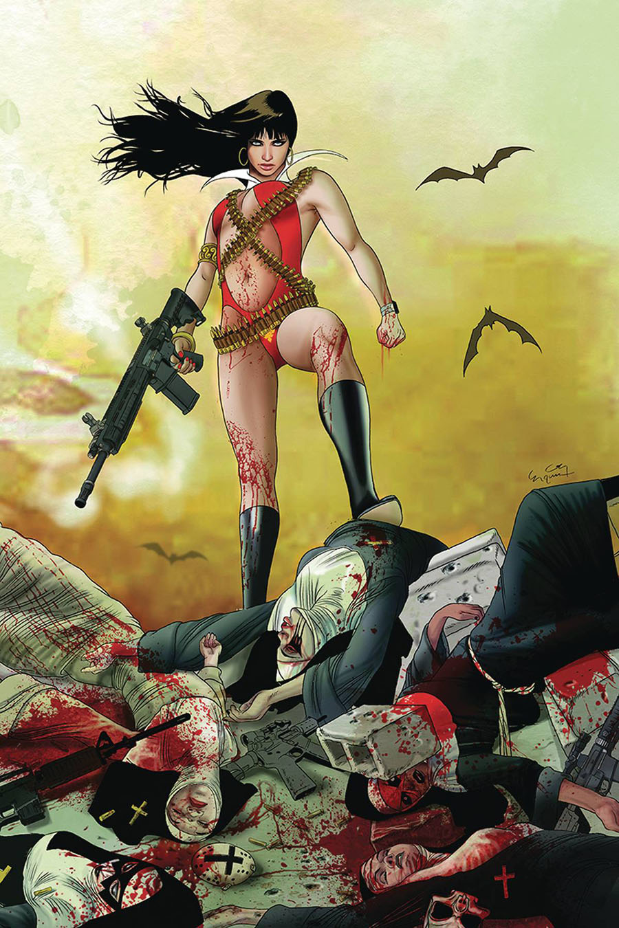 Vampirella Vol 8 #10 Cover Q Incentive Ergun Gunduz Virgin Cover