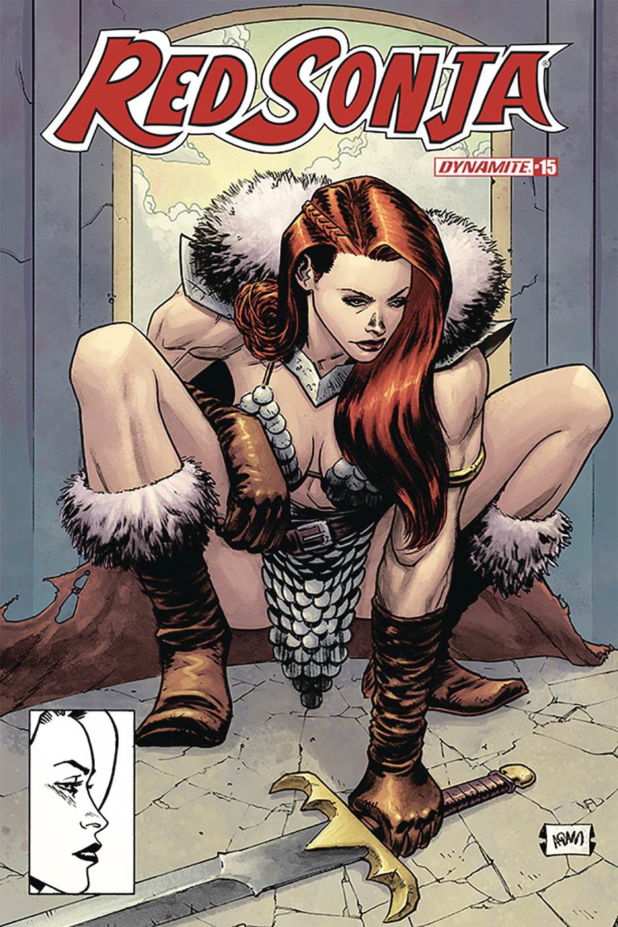 Red Sonja Vol 8 #15 Cover G Incentive Adam Gorham Todd McFarlane Homage Variant Cover