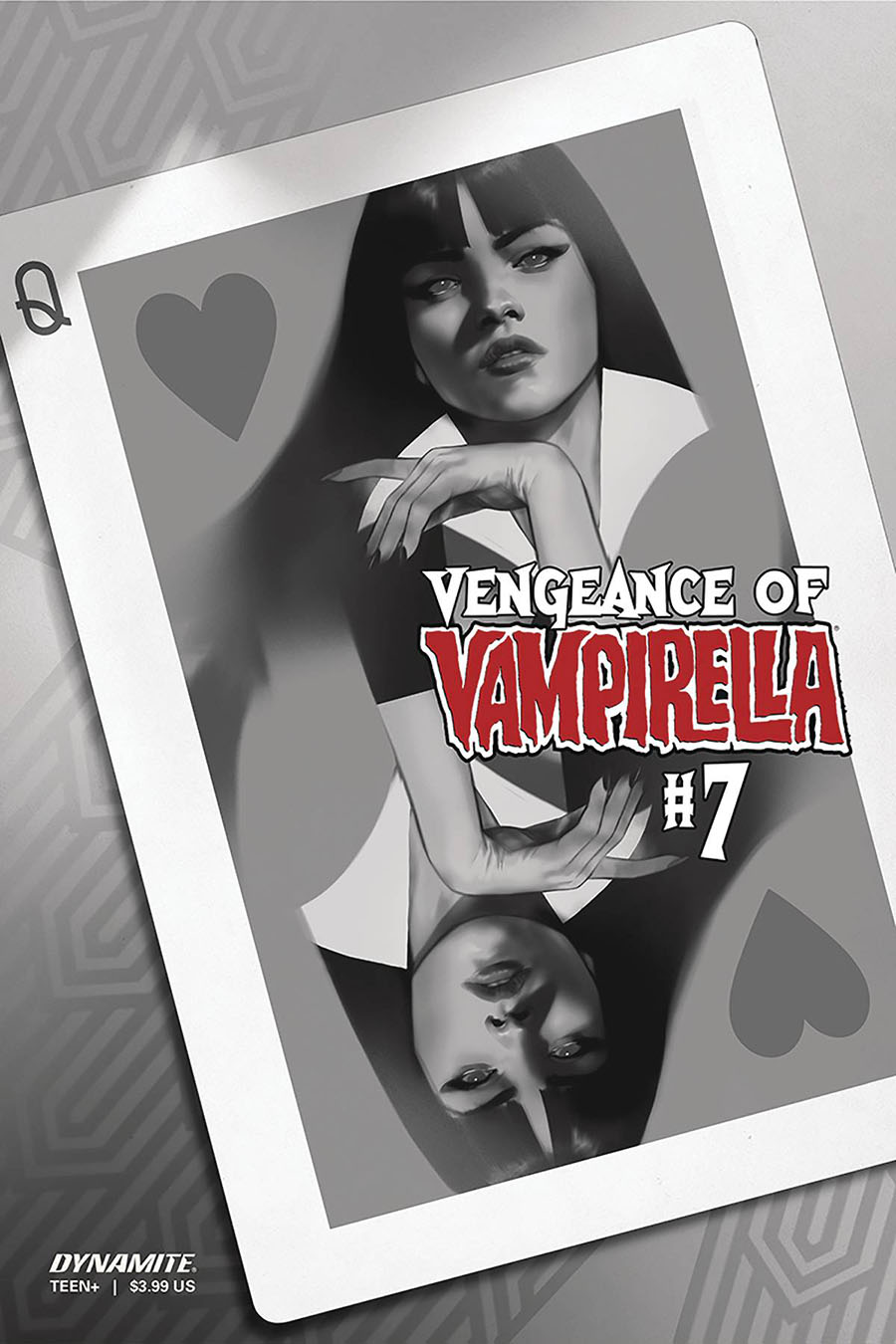 Vengeance Of Vampirella Vol 2 #7 Cover M Incentive Ben Oliver Black & White Cover