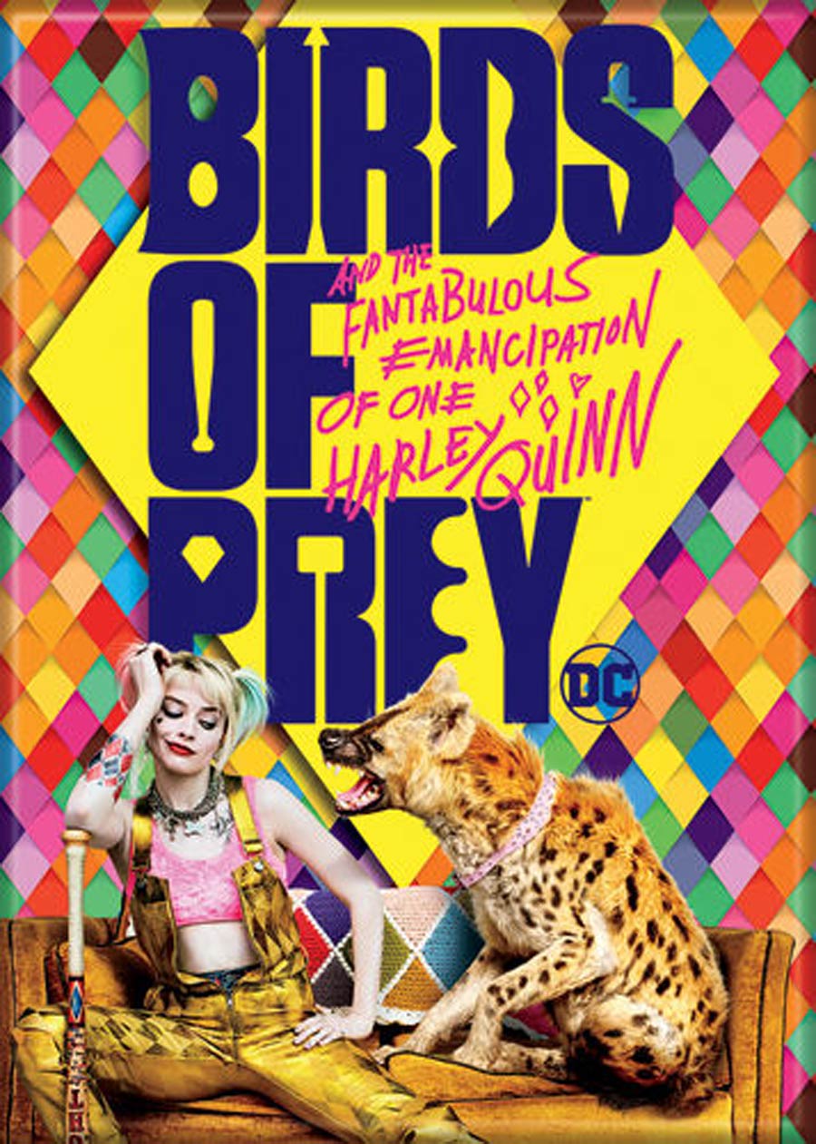 Birds Of Prey Movie 2.5x3.5-inch Magnet - Harley And Hyena (73542DC)
