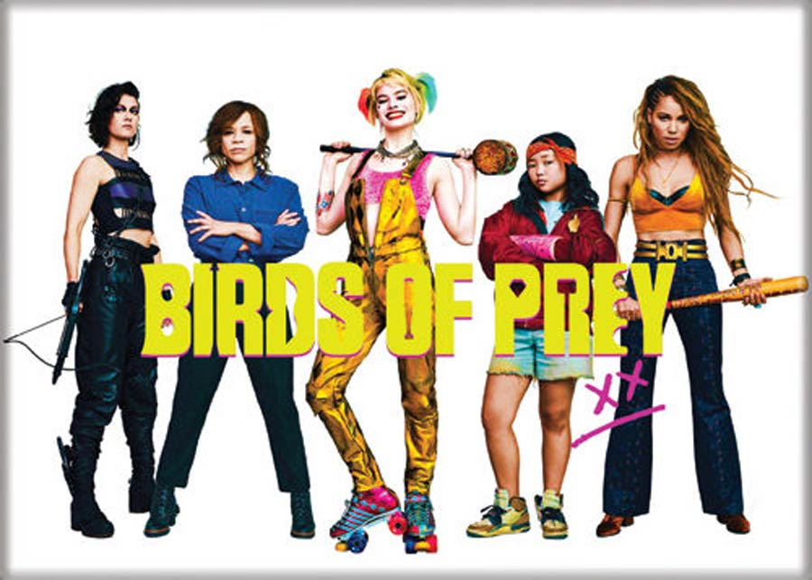 Birds Of Prey Movie 2.5x3.5-inch Magnet - Group Photo (73547DC)