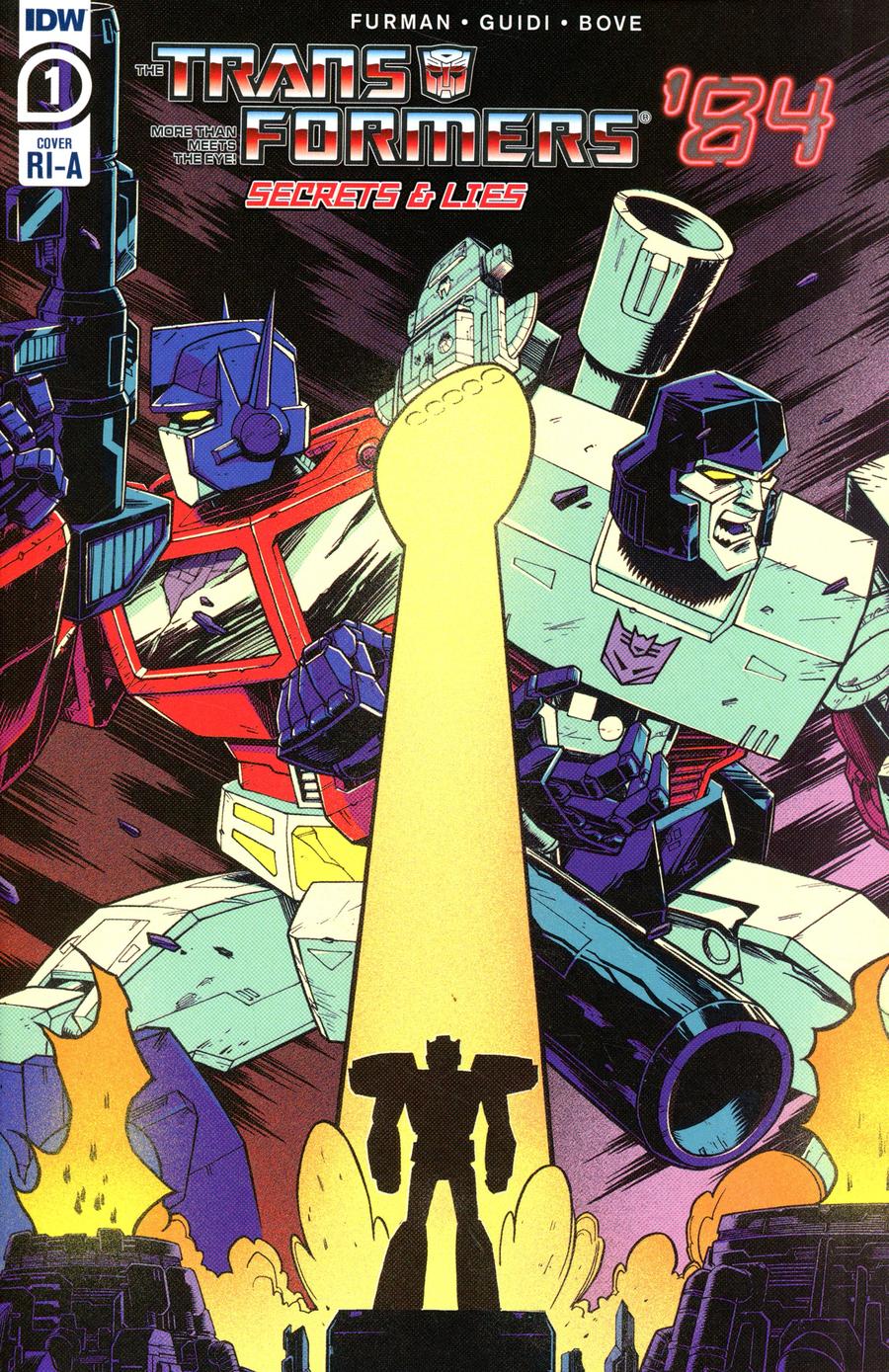 Transformers 84 Secrets And Lies #1 Cover C Incentive Nick Roche Variant Cover