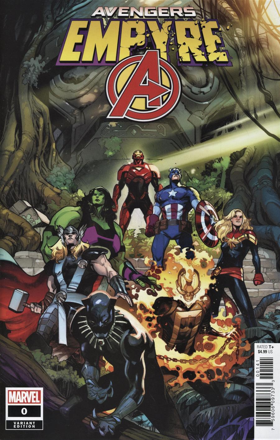 Empyre #0 Avengers Cover C Incentive Pepe Larraz Variant Cover