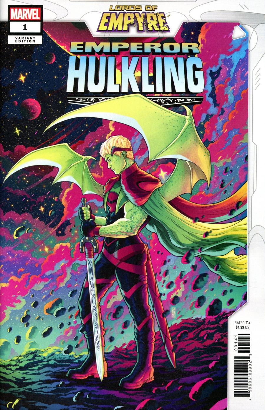 Lords Of Empyre Emperor Hulkling One Shot Cover C Incentive Jen Bartel Variant Cover