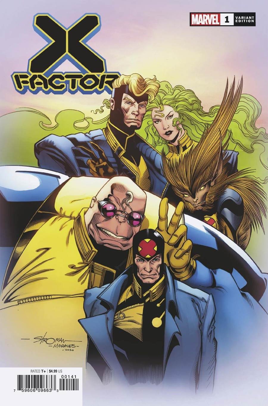 X-Factor Vol 4 #1 Cover F Incentive Larry Stroman Hidden Gem Variant Cover