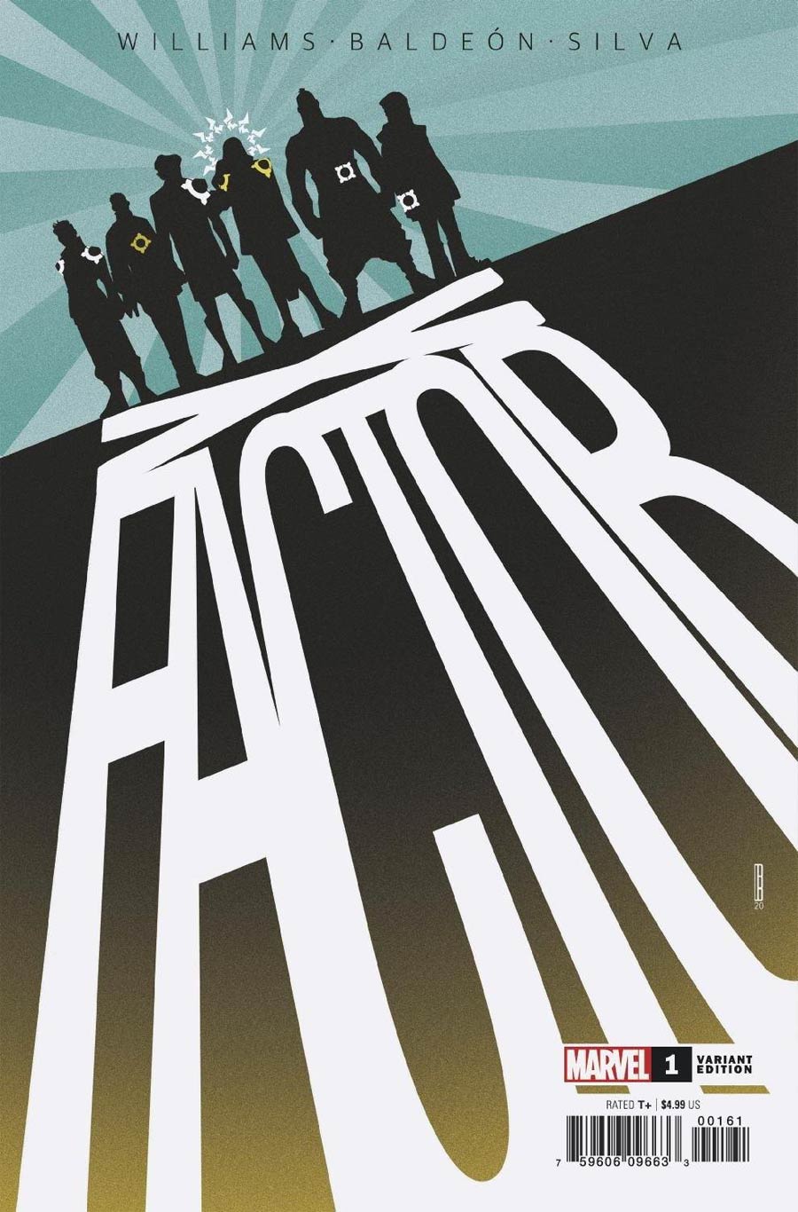 X-Factor Vol 4 #1 Cover D Incentive David Baldeon Variant Cover