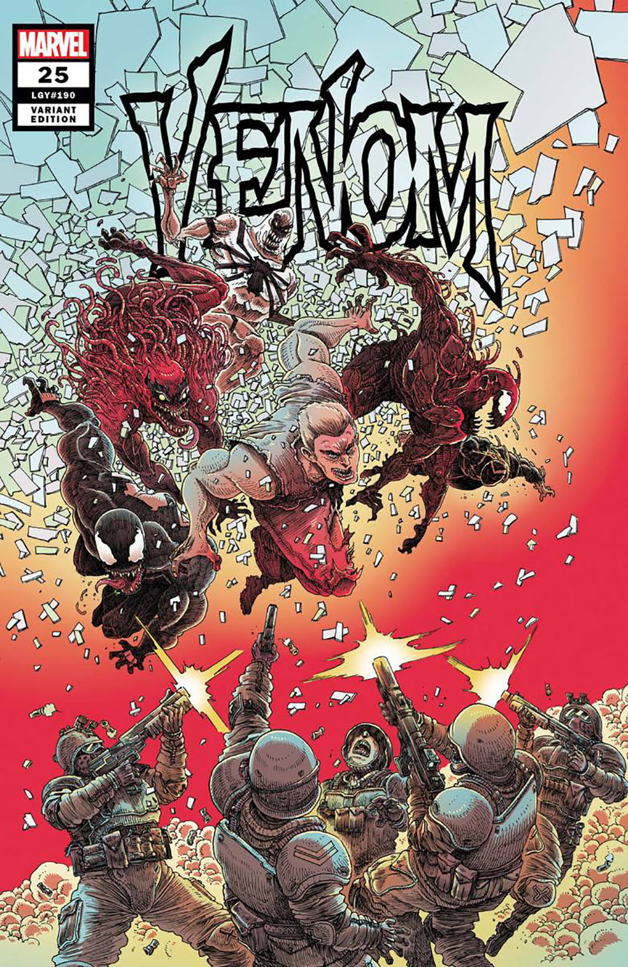 Venom Vol 4 #25 Cover G Incentive James Stokoe Variant Cover