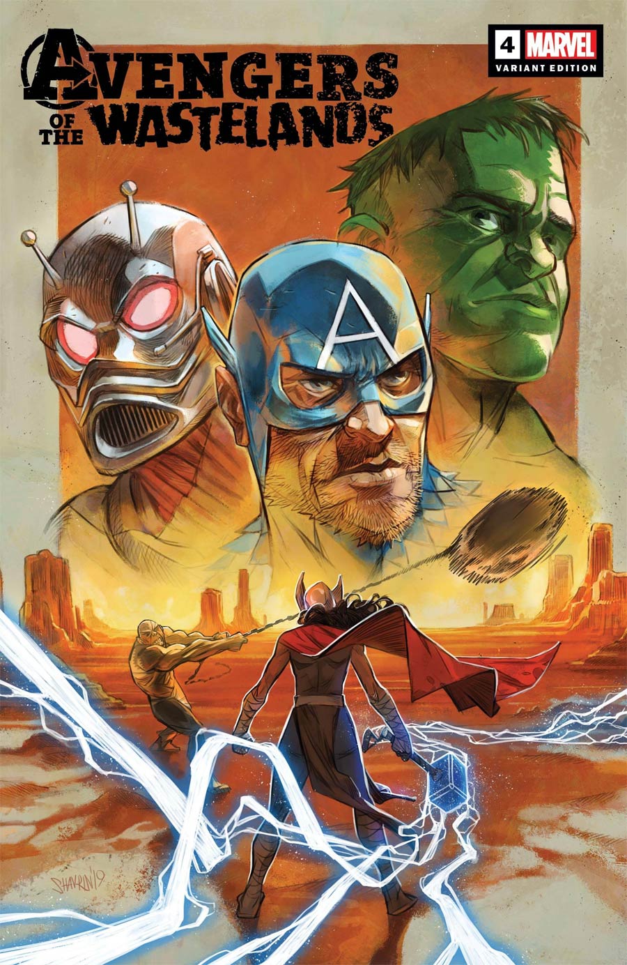 Avengers Of The Wastelands #4 Cover B Incentive Ivan Shavrin Variant Cover