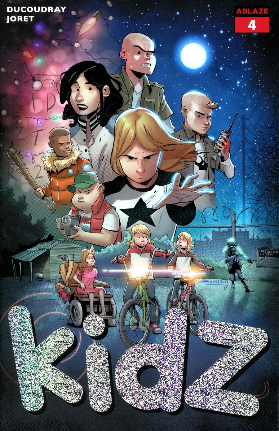 Kidz #4 Cover E Incentive Stranger Things Parody Variant Cover