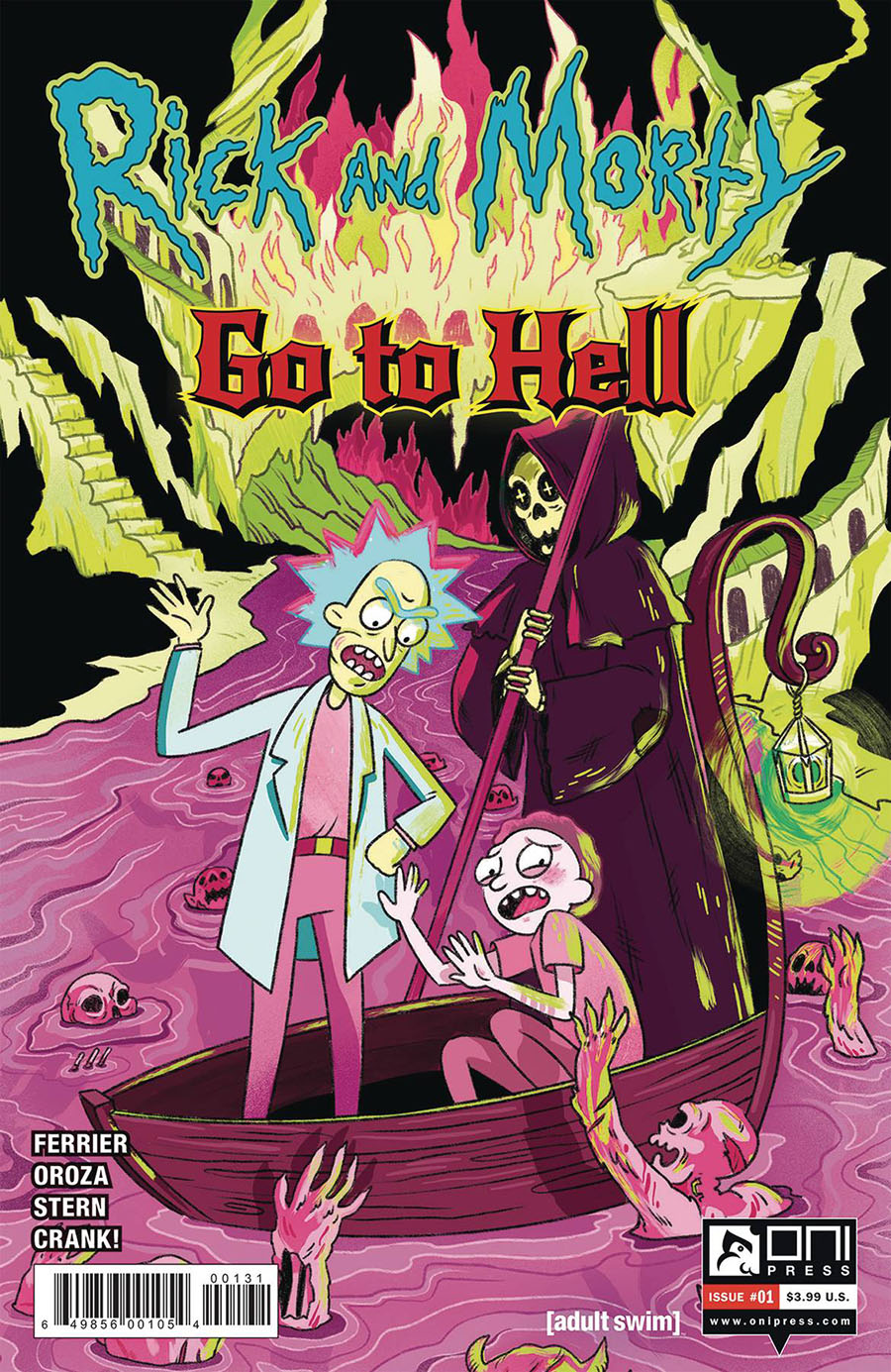 Rick And Morty Go To Hell #1 Cover C Incentive Nicole Goux Variant Cover