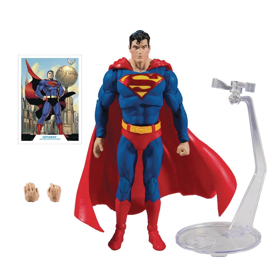 DC Multiverse Wave 1 Superman (Action Comics #1000) 7-Inch Scale Action Figure Case