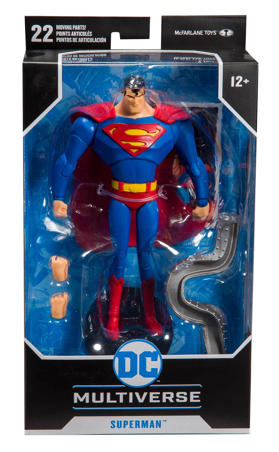 DC Multiverse Animated Wave 1 Superman (Superman The Animated Series) 7-Inch Scale Action Figure Case