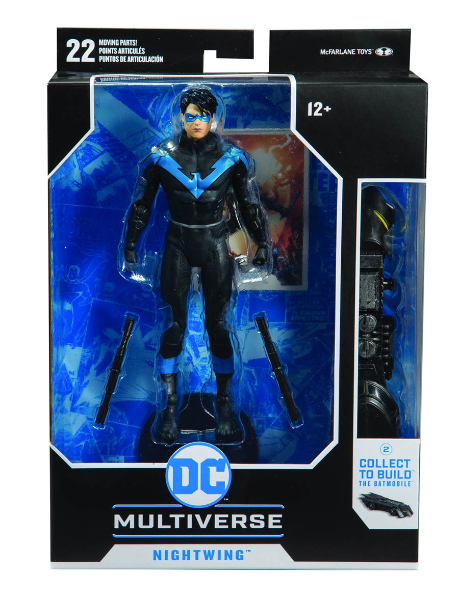 DC Multiverse Collector Wave 1 Nightwing (Better Than Batman) 7-Inch Scale Action Figure Case