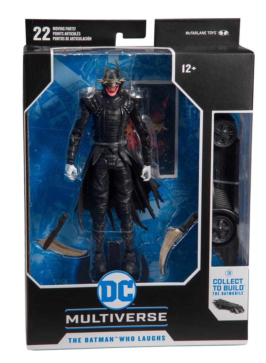 DC Multiverse Collector Wave 1 Batman Who Laughs 7-Inch Scale Action Figure Case