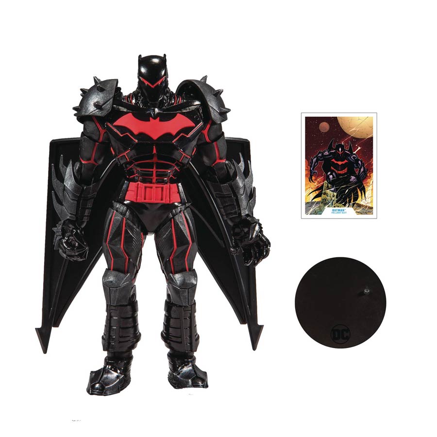 DC Multiverse Armored Wave 1 Batman Hellbat Suit 7-Inch Scale Action Figure Case