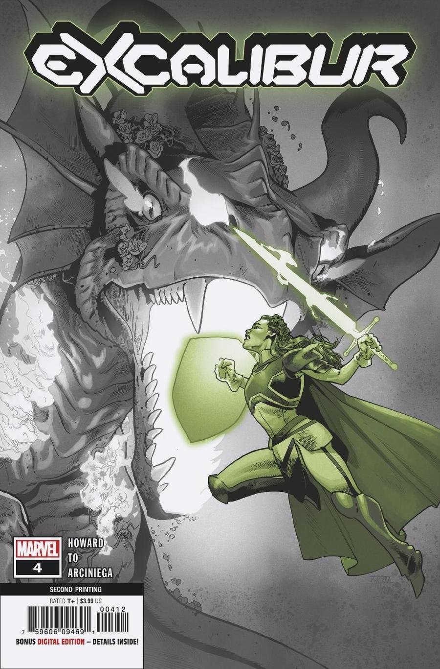 Excalibur Vol 4 #4 Cover C 2nd Ptg Mahmud Asrar Variant Cover (Dawn Of X Tie-In)