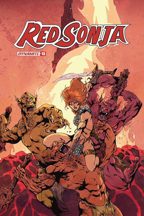 Red Sonja Vol 8 #13 Cover G Variant Roberto Castro Cover